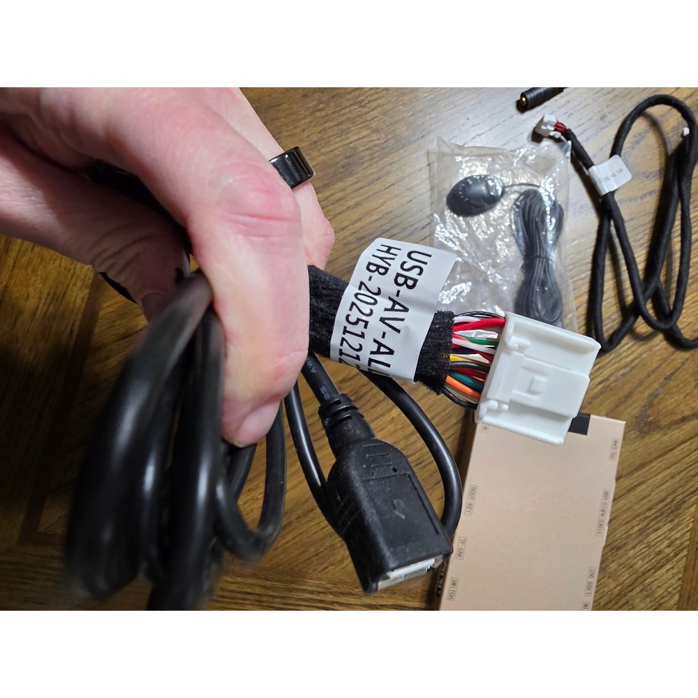 Untested parts only CarPlay Android Auto Interface Decoder Wiring Harness Kit - Picture 11 of 15